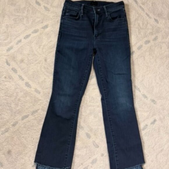 Mother The Hustler Ankle Fray in Night in Paris Size 26 , worn twice - Picture 2 of 5